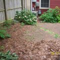 Klaskin Rear Patio Before