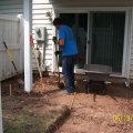 Reston TH Patio Before